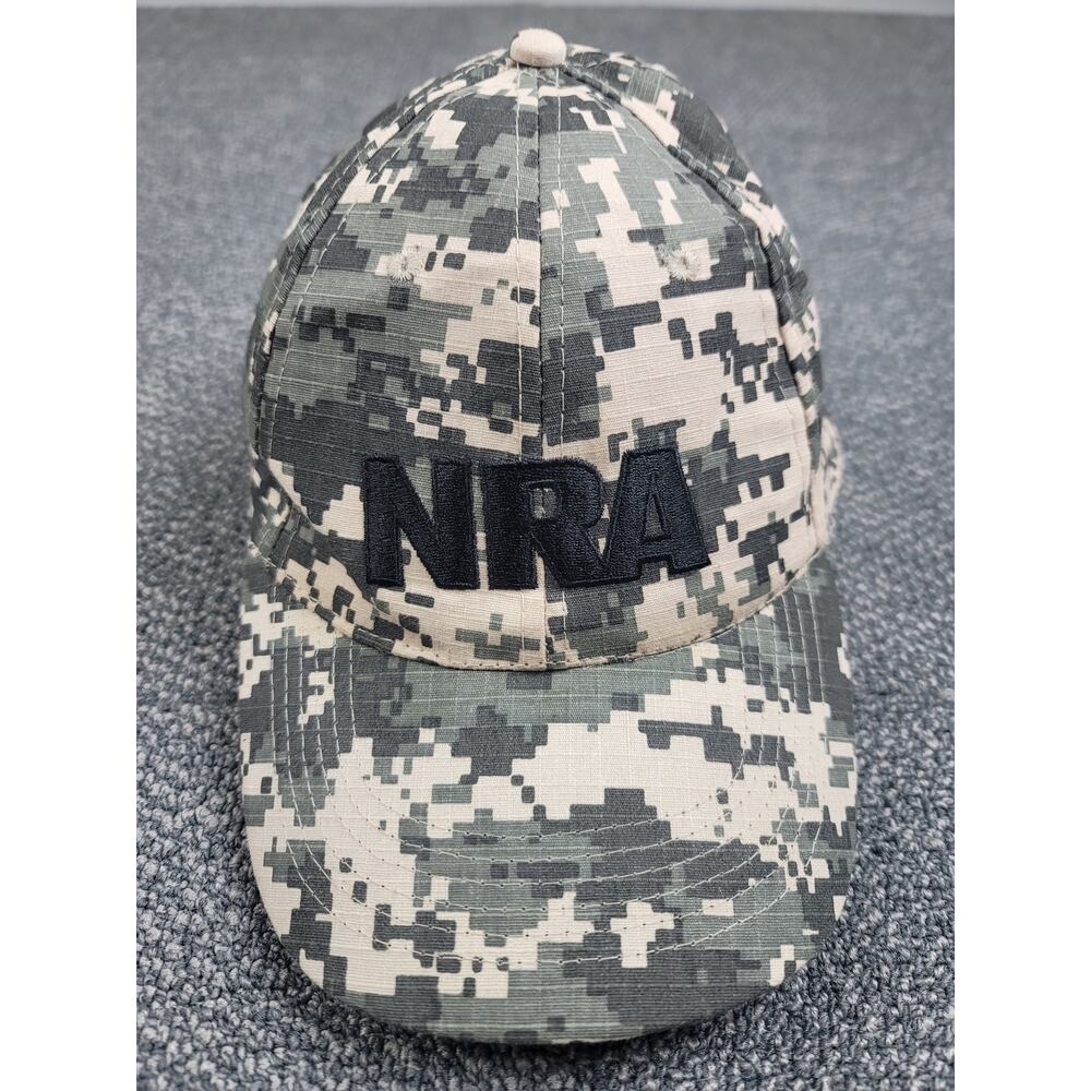 NRA Digital Camo Hat Camouflage Embroidered Cap Stand And Fight Adjustable